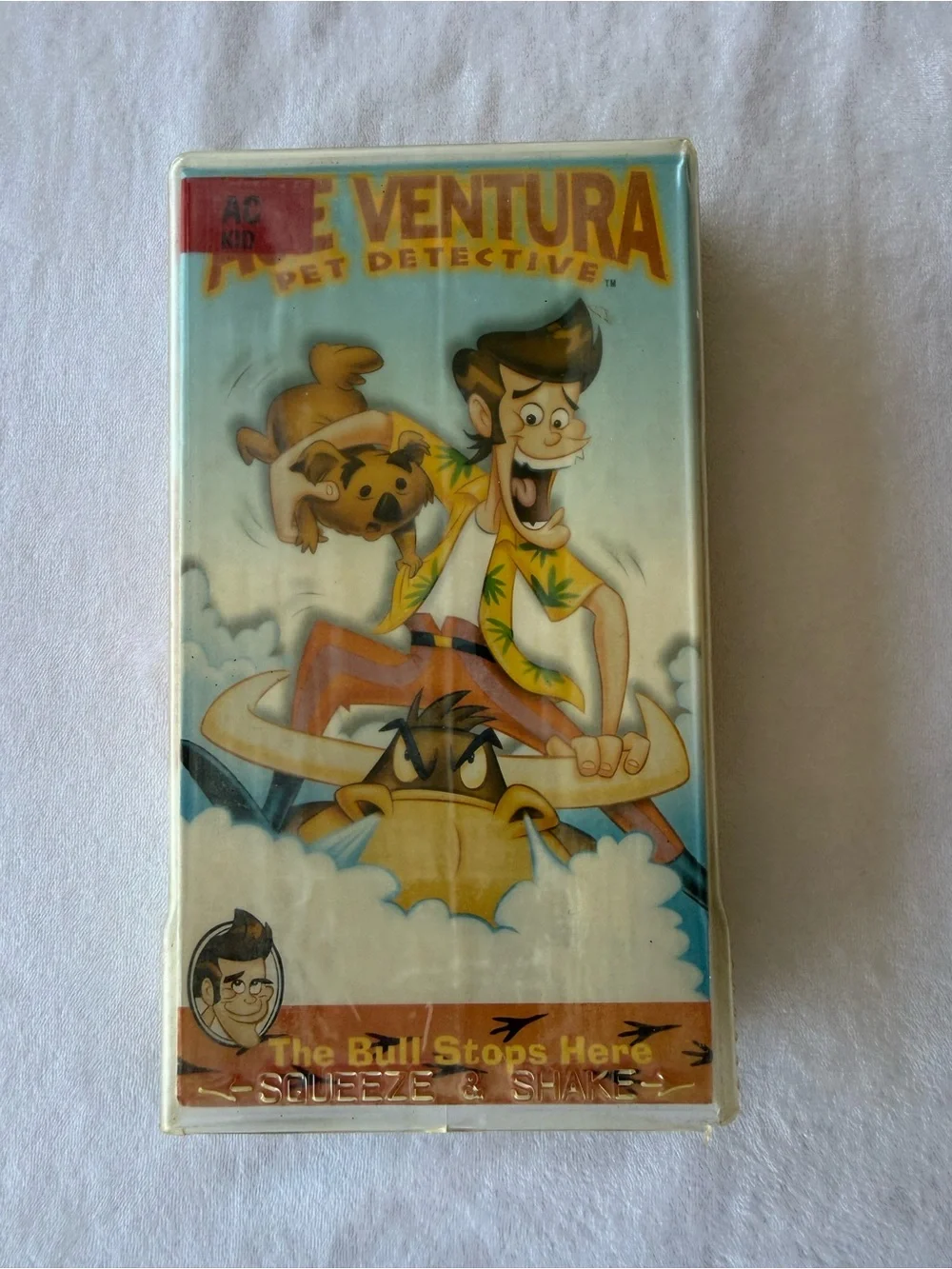 Vintage Ace Ventura Pet Detective the bull stops here rare Hollywood video